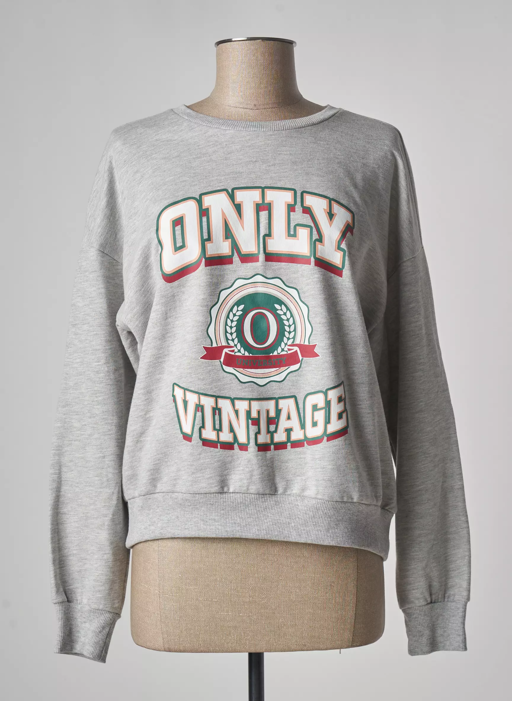 Only Sweats Femme couleur gris