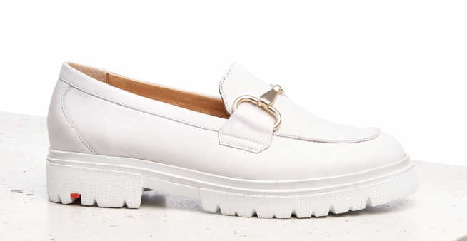 LLOYD Klassische Slipper weiss Slipper
