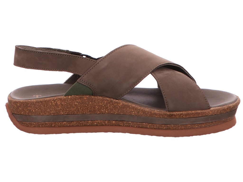 THINK Komfort Sandalen khaki Zega OLIV