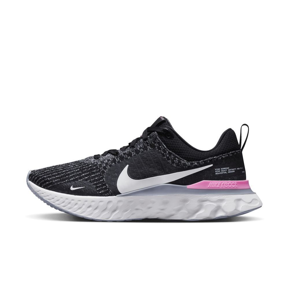 Nike React Infinity Run Flyknit 3 DZ3014-001 / schwarz