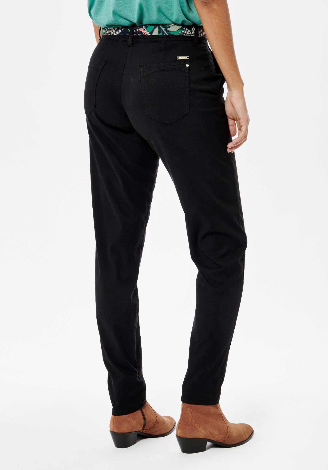ALBAN  Pantalon noir Femme