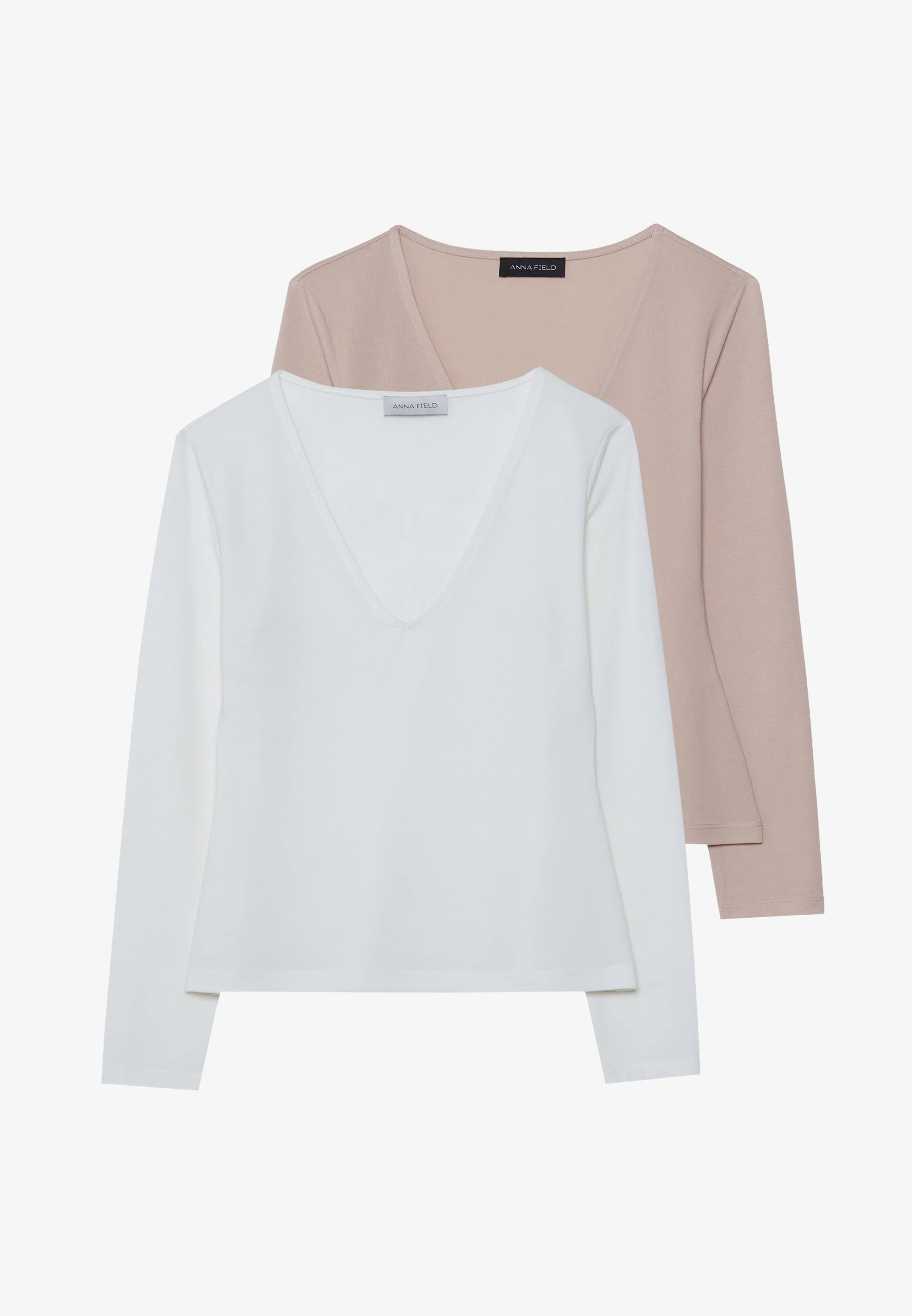 Anna Field CONTENIDO MODAL PACK DE 2 - Camiseta de manga larga