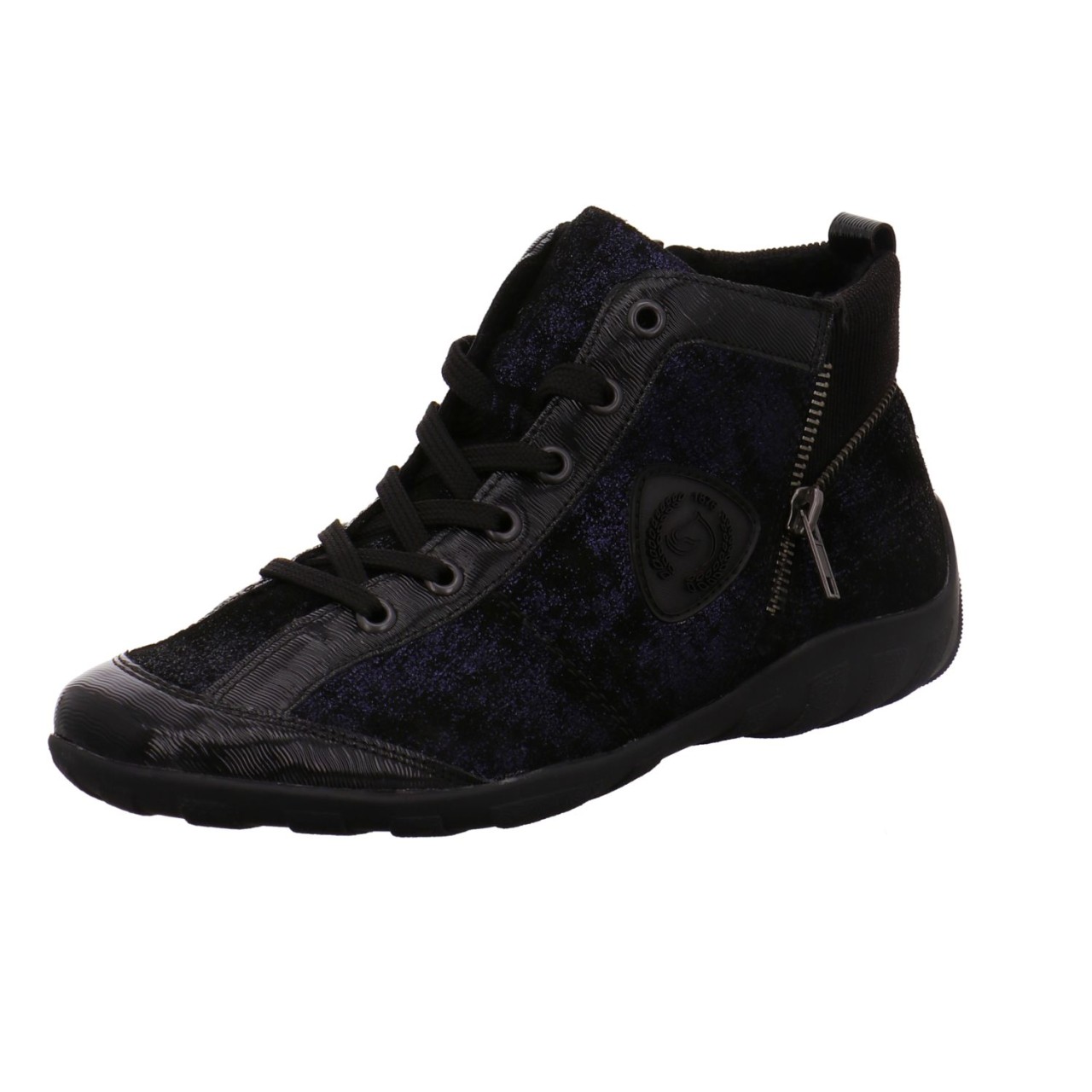 REMONTE Schnür-Stiefeletten schwarz Boots