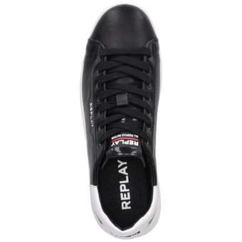 Replay University Sneaker in schwarz
