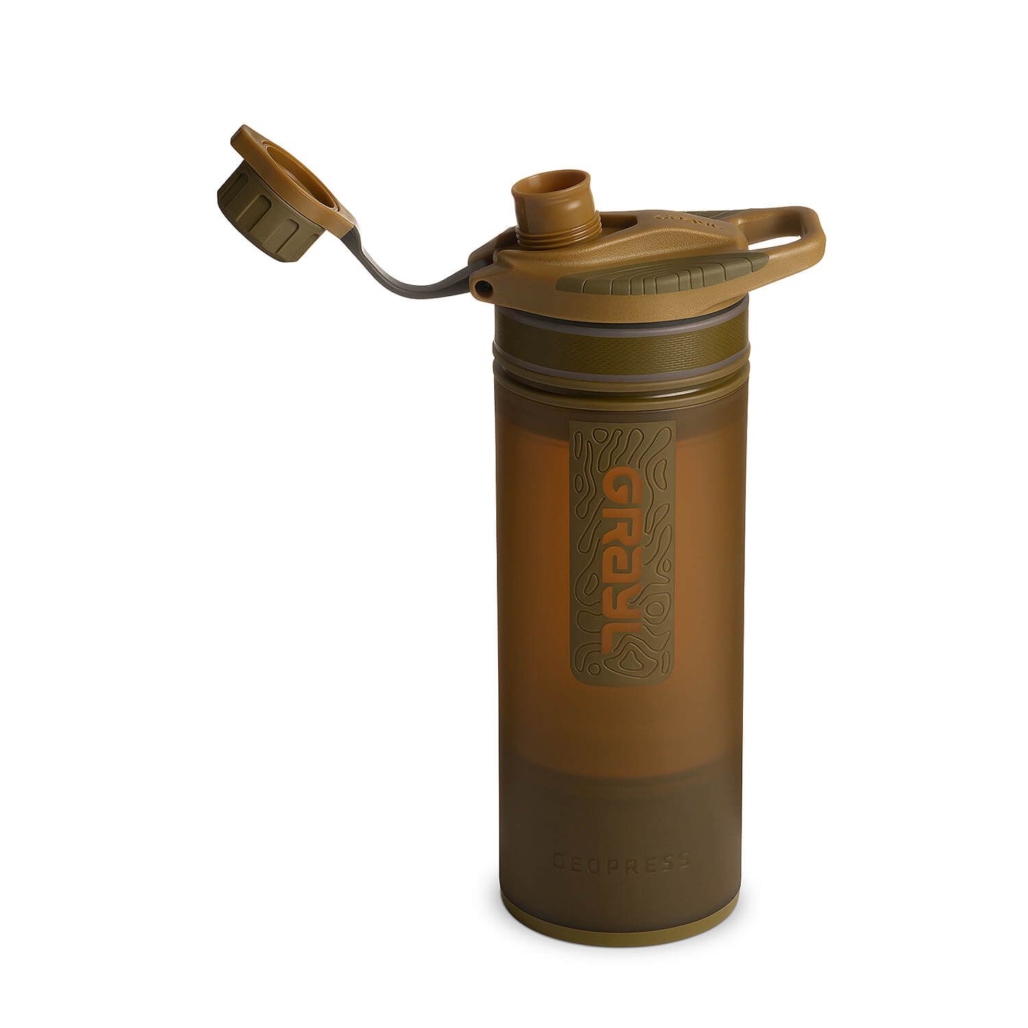 GeoPress Wasserfilter Trinkflasche