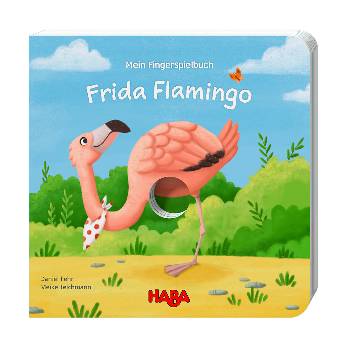 HABA 306431 Mein Fingerspielbuch – Frida Flamingo