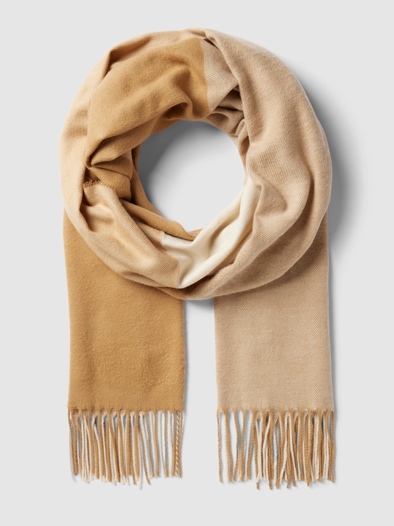Schal mit Fransen in offwhite
