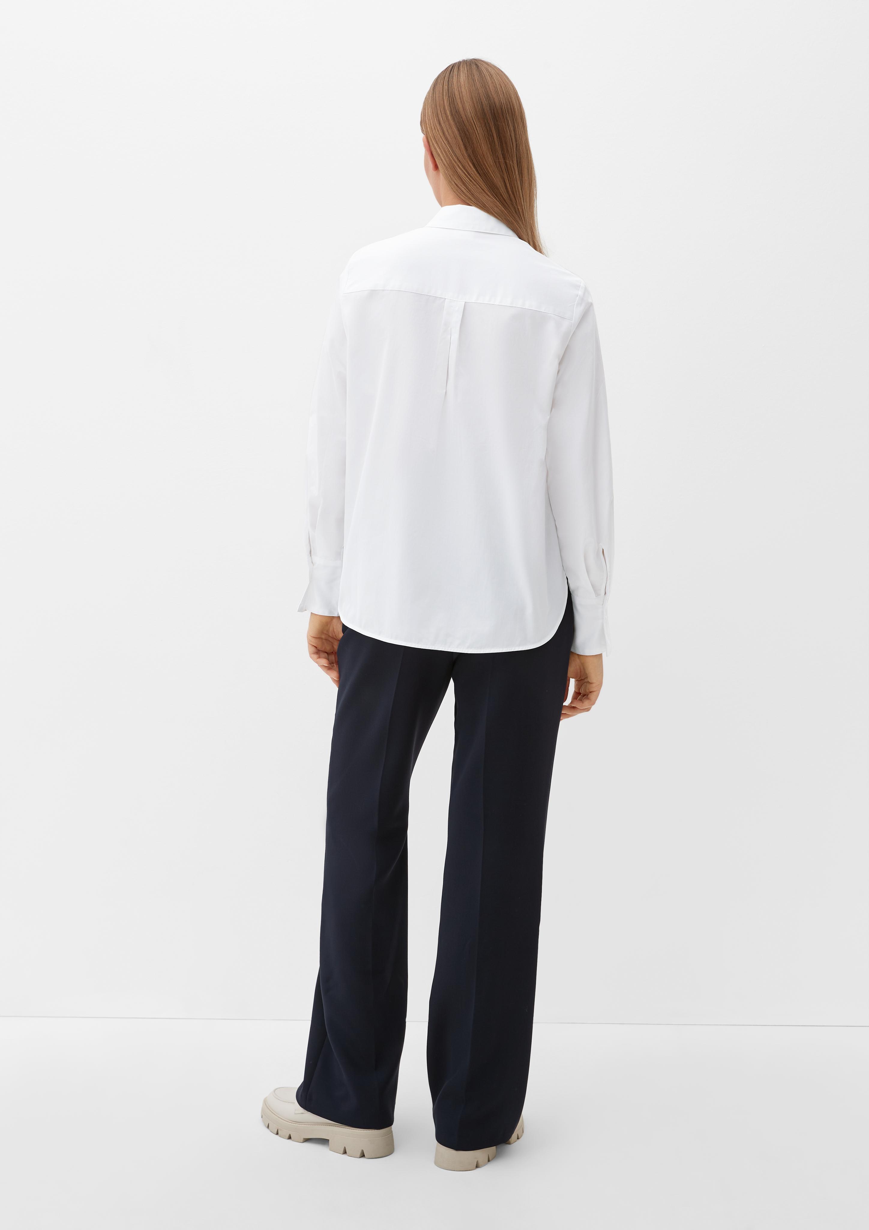 Bluse mit verdeckter Knopfleiste  2127856-0100