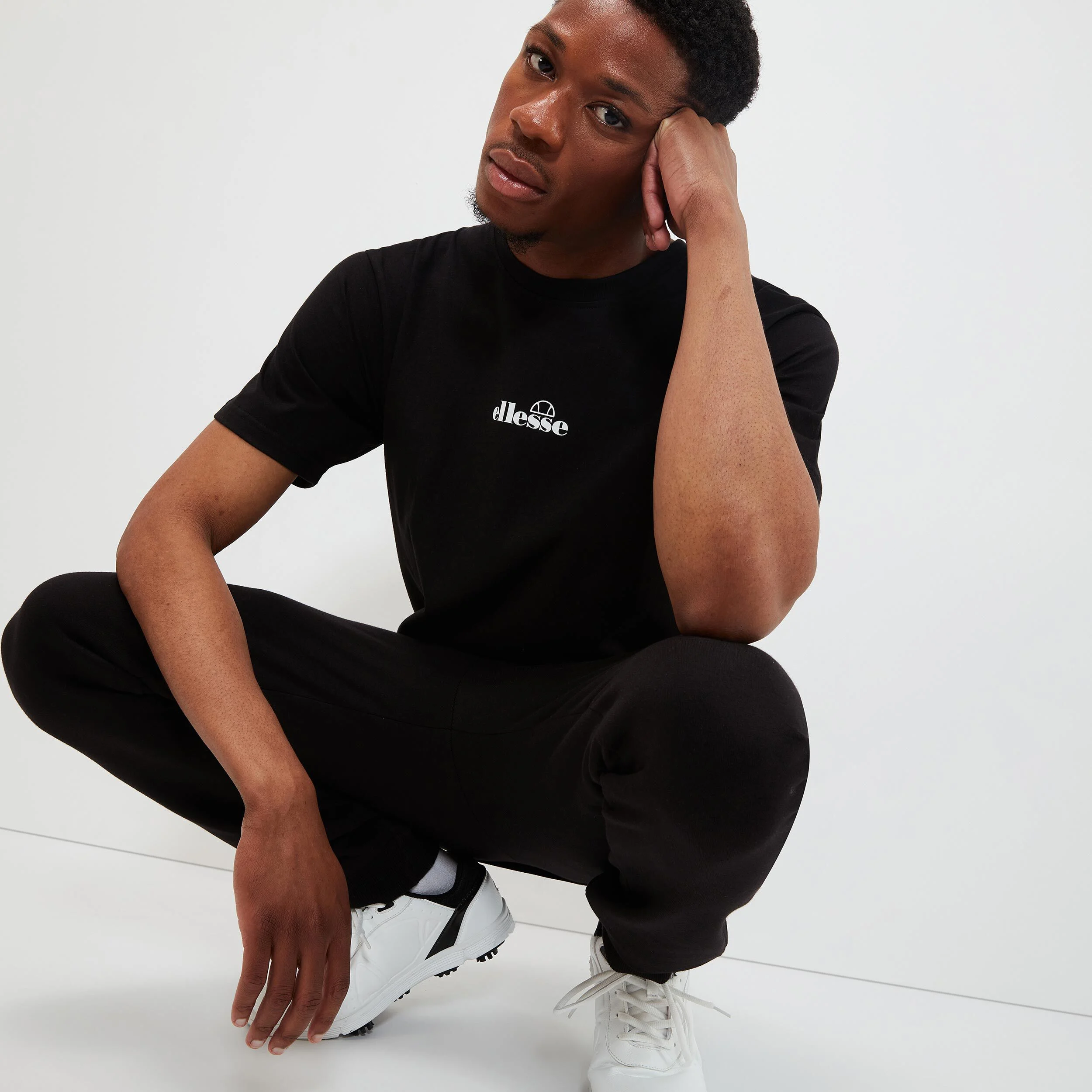 Ollio T-Shirt Herren - Schwarz