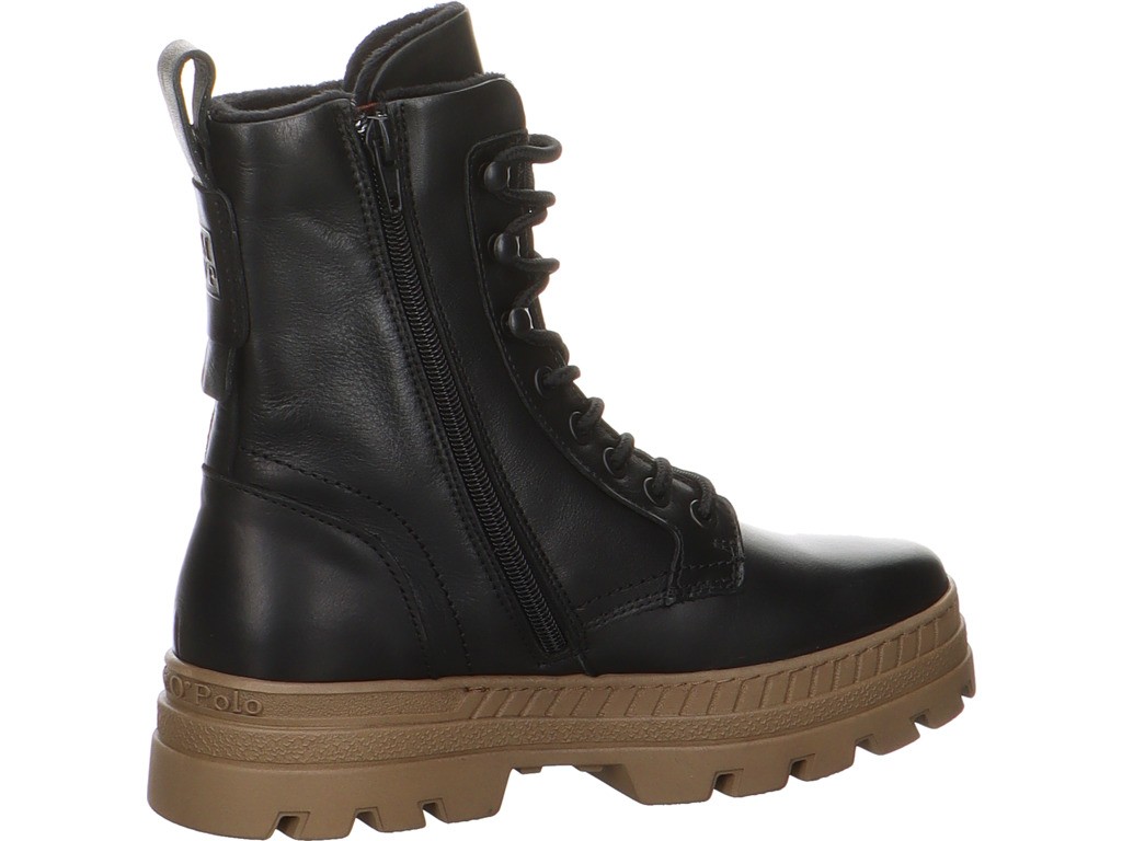 MARC O'POLO Schnür-Stiefeletten schwarz Lace up Bootie