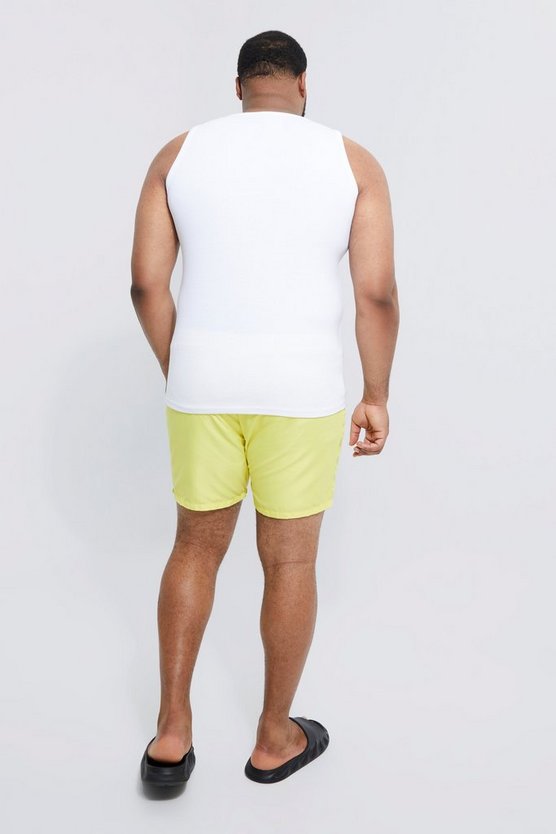 Plus 2er-Pack Man Signature Badehose