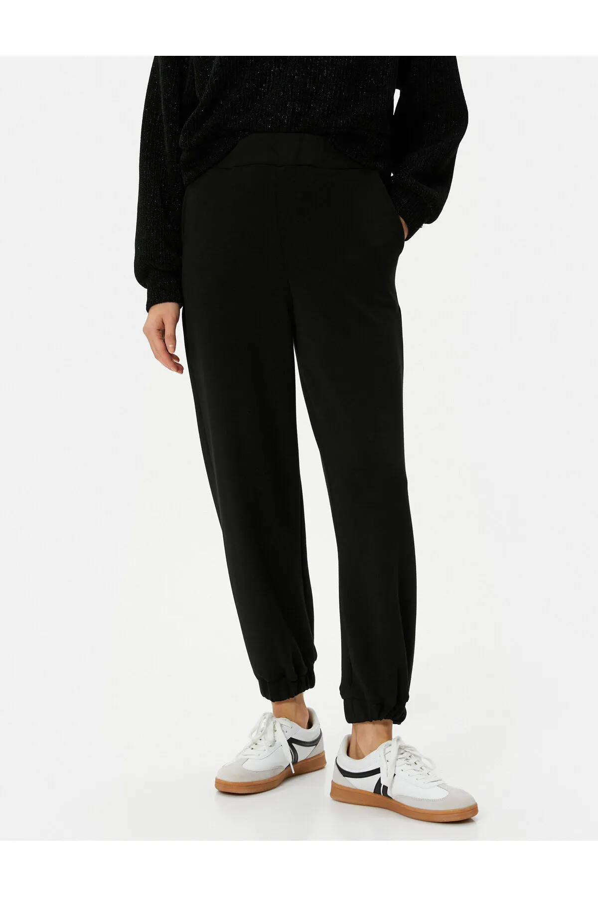 Koton  Jogger-Jogginghose mit elastischem Bund und Taschendetail
