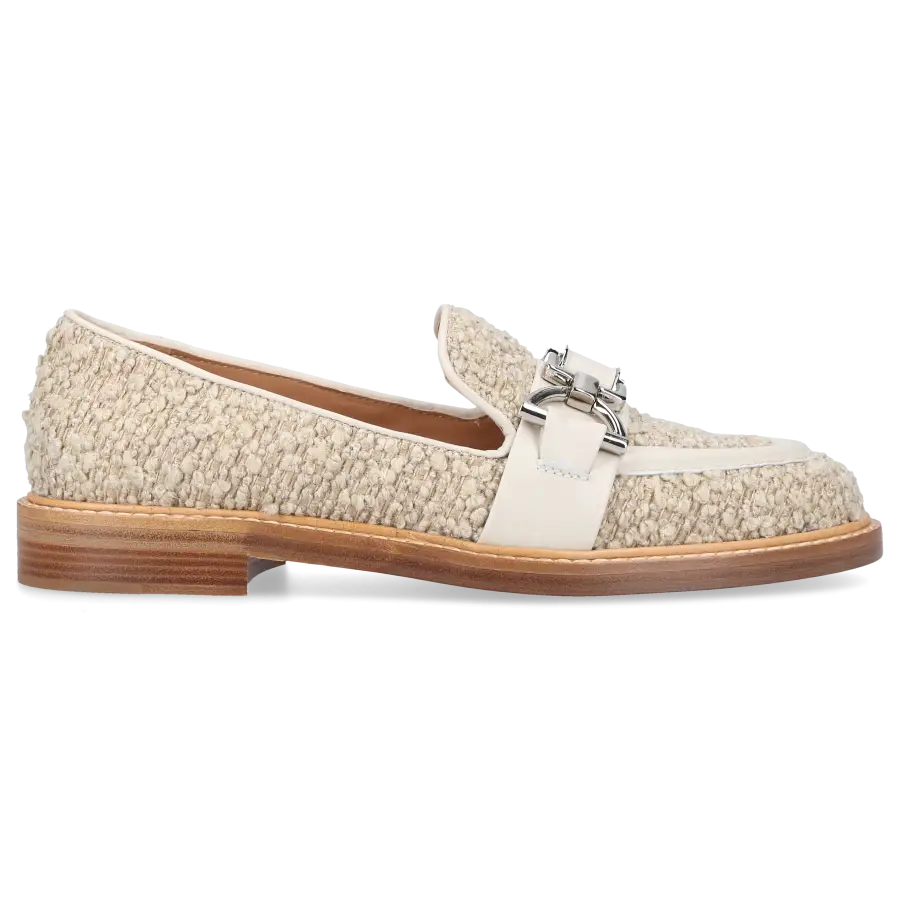 Roberto Festa - Loafer ADELLE Tweed - beige