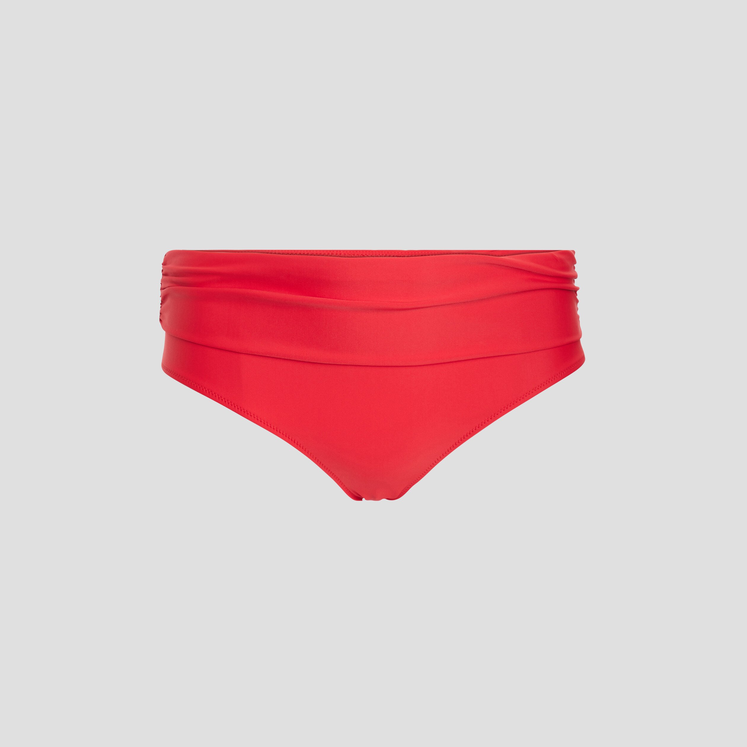 Bas de maillot de bain rouge femme grande taille | La Halle
