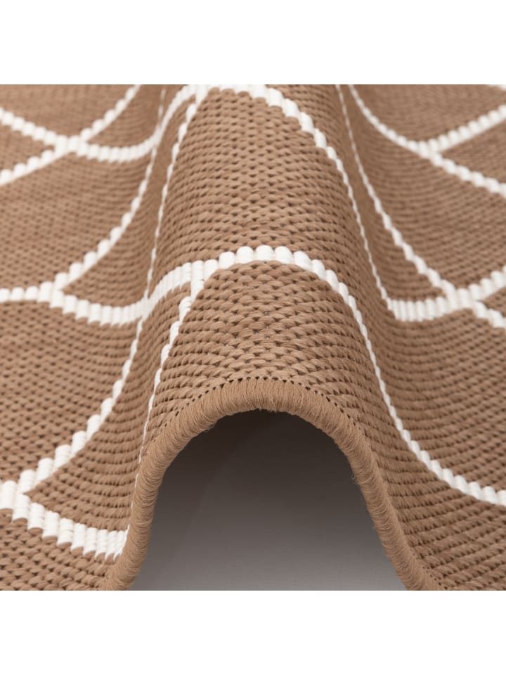 Pergamon In- und Outdoor Teppich Beidseitig Cape Cod Trend in Beige günstig kaufen