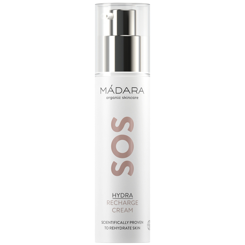 Madara Sos Hydra Recharge Cream Crème Hydratante Redynamisante Régénératrice