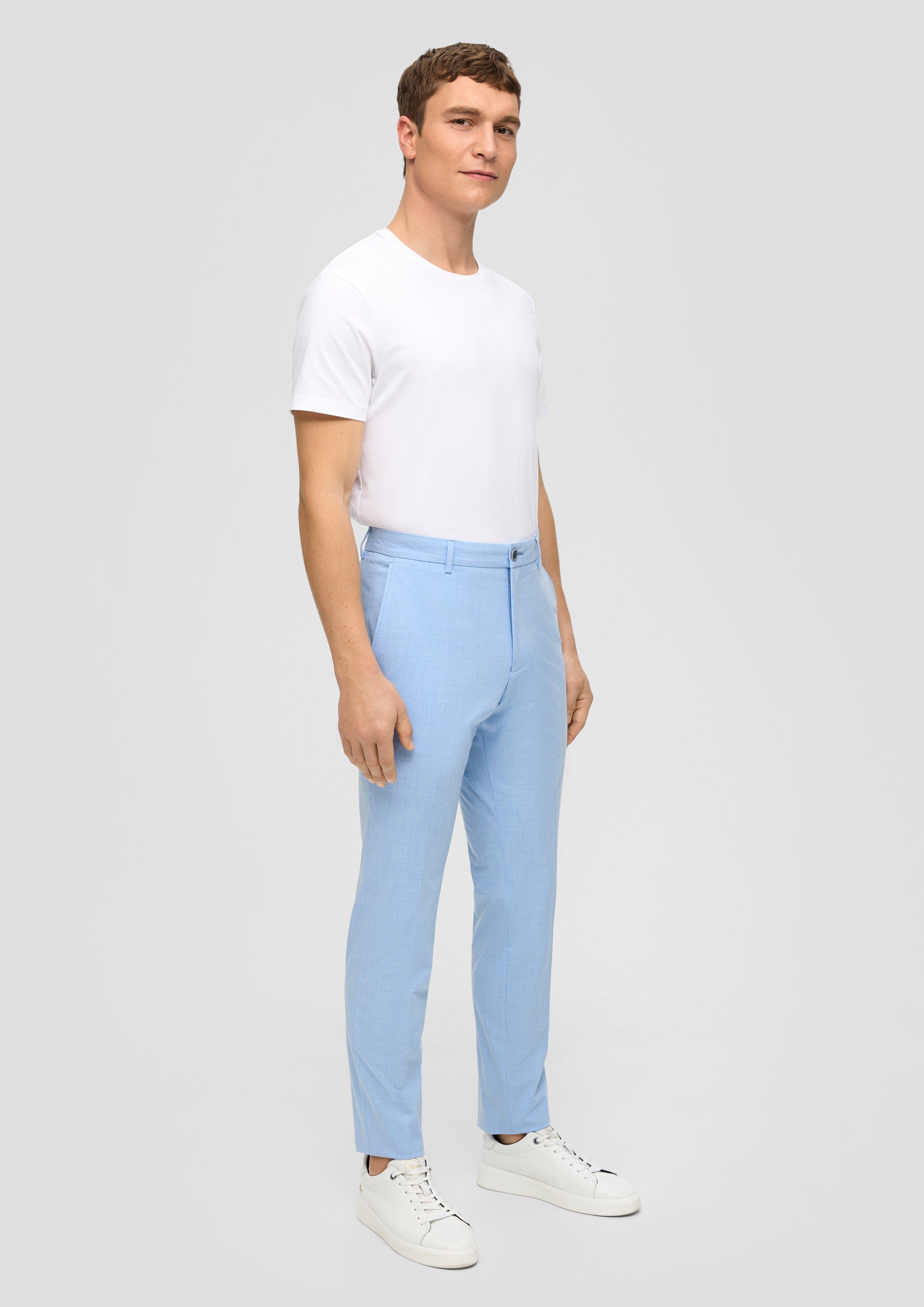 s.OPURE: Anzughose mit Slim Leg  2142798-53W2