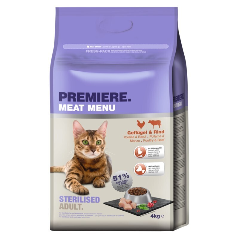 PREMIERE Trockenfutter PREMIERE Sterilised 4 kg