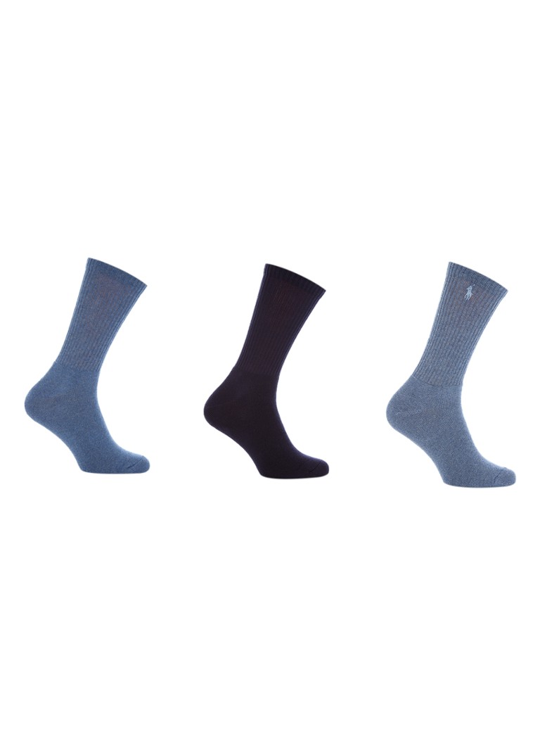 Șosete Ralph Lauren Smooth, pachet de 3