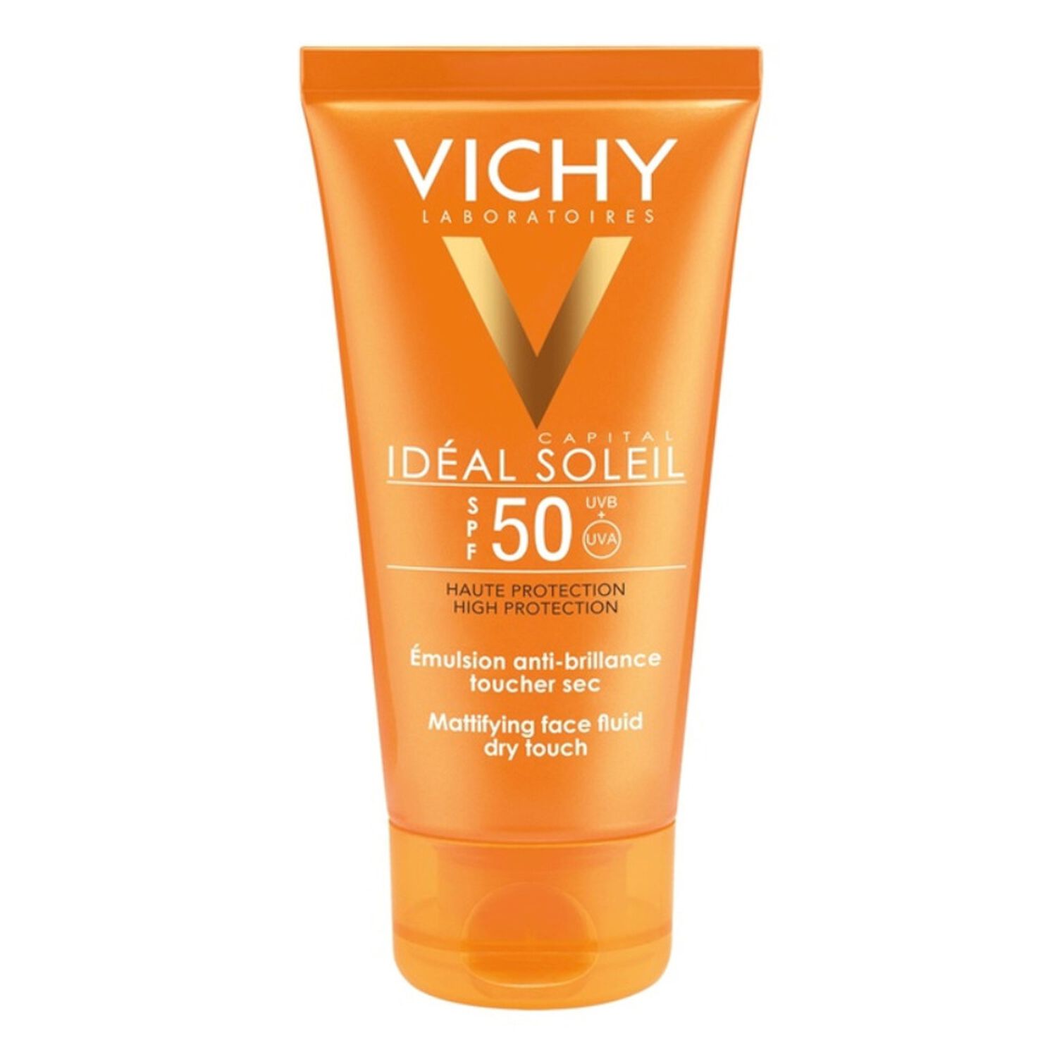 Vichy Idéal Soleil SPF 50 Crème Visage Onctueuse Perfectrice de Peau 50 ml