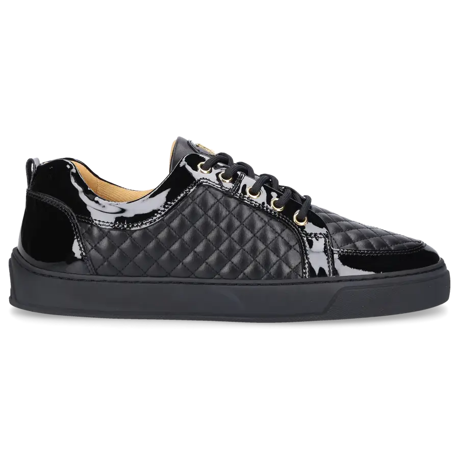 Leandro Lopes - Sneaker low EZIO Kalbsleder - schwarz
