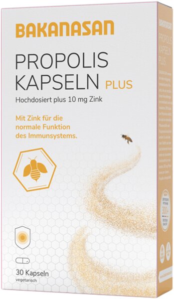 Bakanasan Propolis und Gelée Royale Propolis Kapseln Nahrungsergänzungsmittel