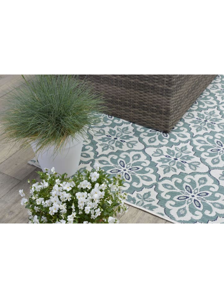 GMD Living Garten und Outdoorteppich TILO, Farbe Robusto Blue günstig kaufen 200 x 290 cm