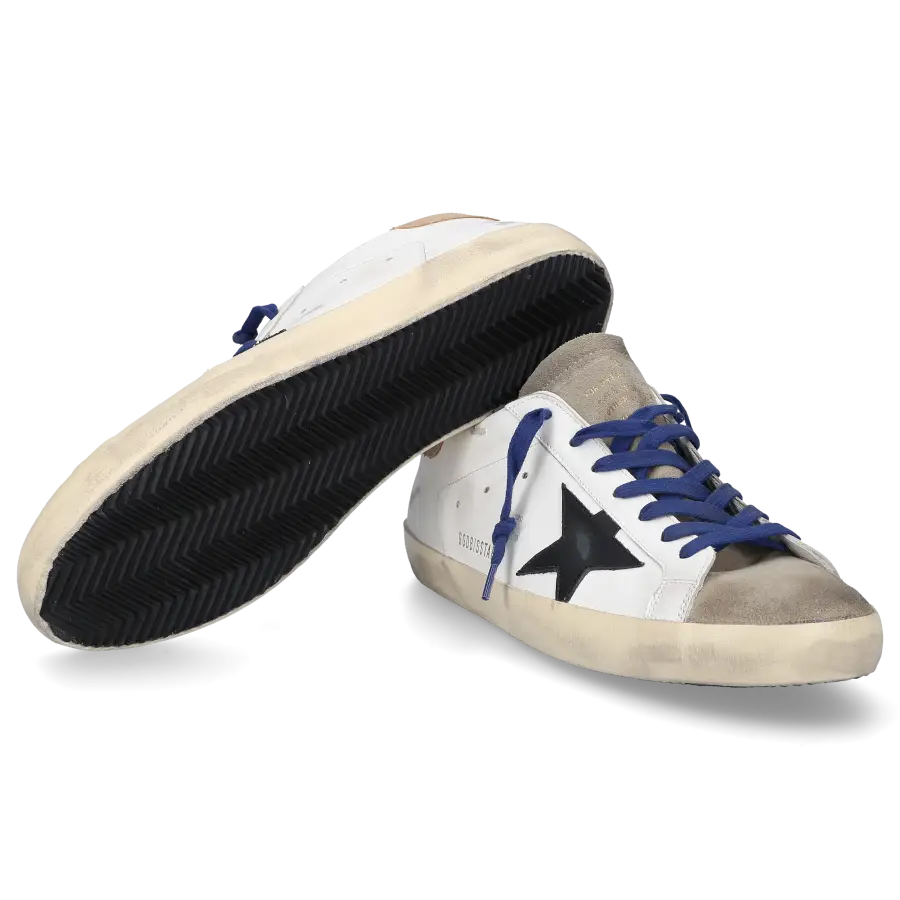 Golden Goose - Sneaker low SUPER-STAR Kalbsleder - weiß