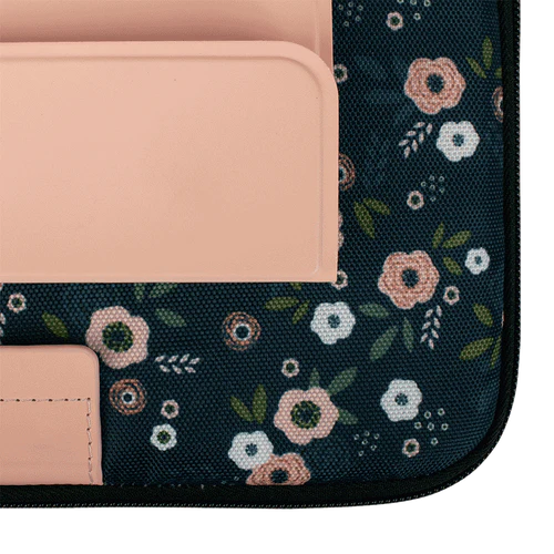 Sandton 13-inch laptop sleeve, petrol blue