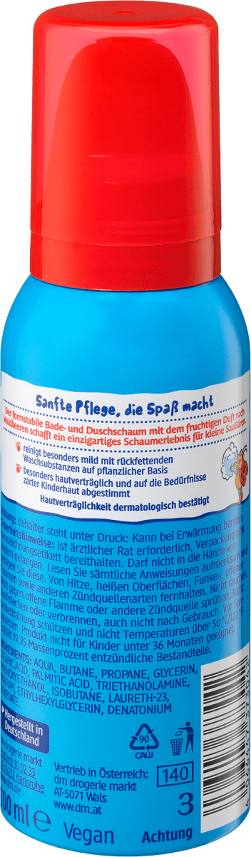 Kinder Bade- und Duschschaum, 100 ml