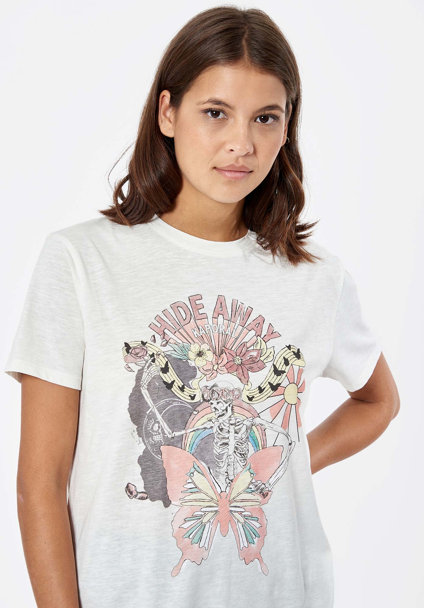 JOE    T-shirt blanc Homme en 100% coton