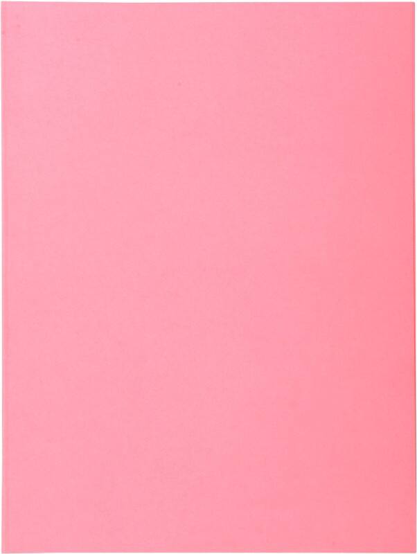 Exacompta Super Aktendeckel DIN A4 Rosa Pappkarton 160 g/m² 500 Stück