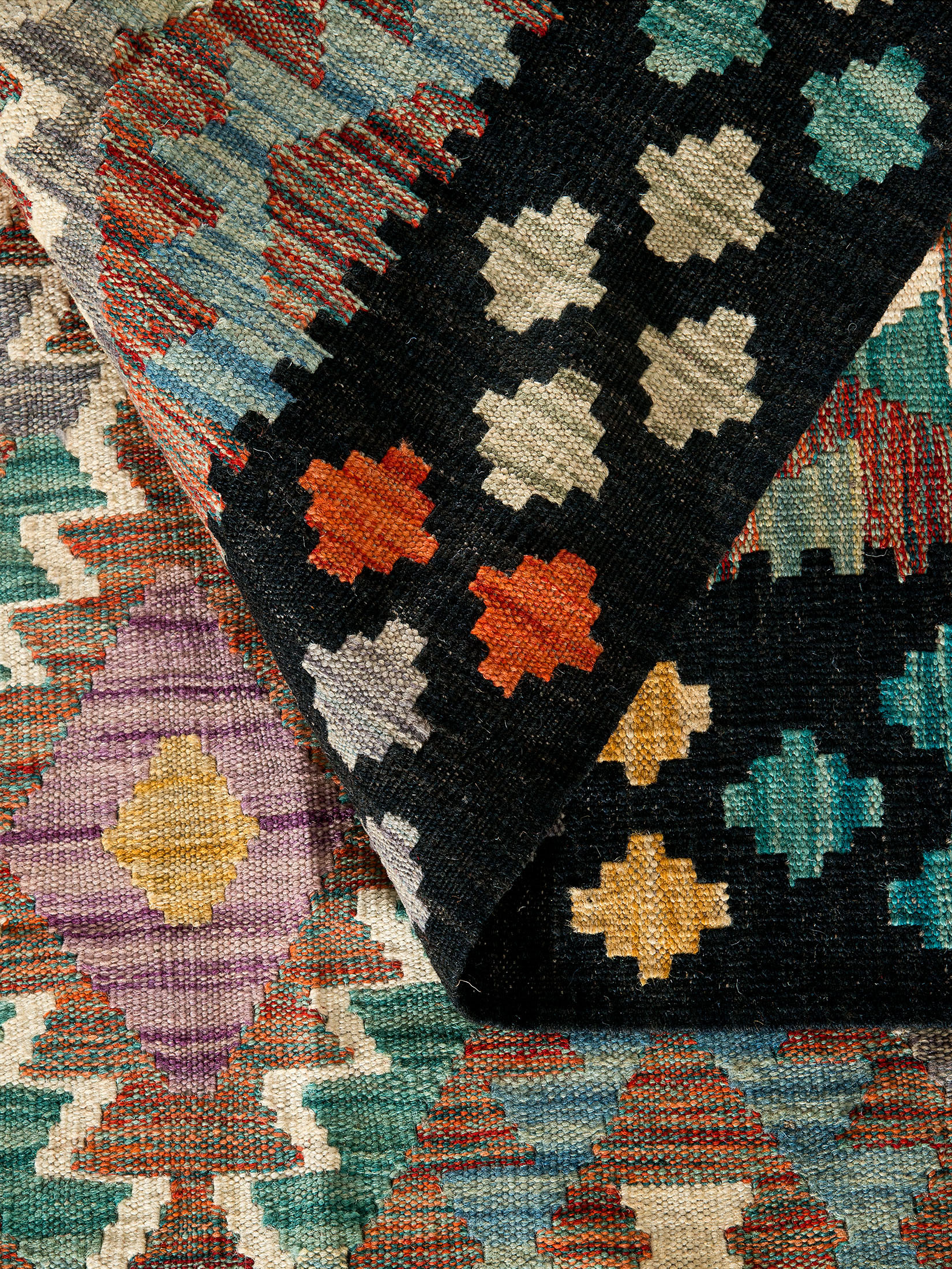 Afghan Kelim ca. 164 x 244 cm, Unikat / Einzelstück