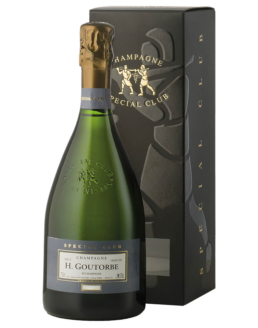 Champagne Brut Grand Cru AOC Spécial Club 2012 H. Goutorbe 0,75 ℓ, En Étui