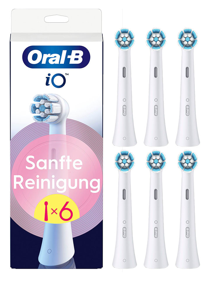 Oral-B 6er-Set: Ersatz-Bürstenköpfe 