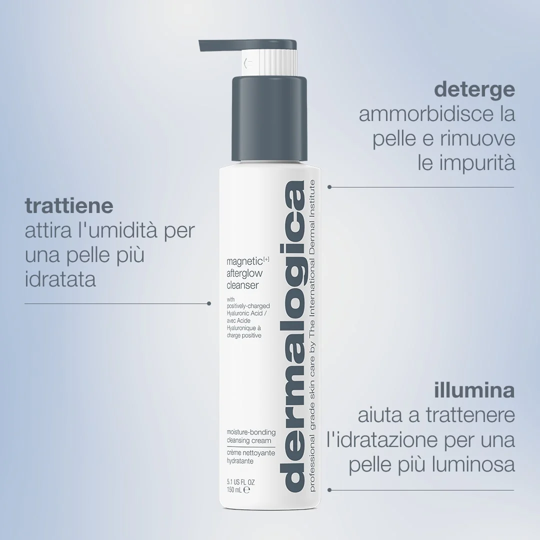 Daily Skin Health Magnetic[+] Afterglow Cleanser - Crema detergente viso