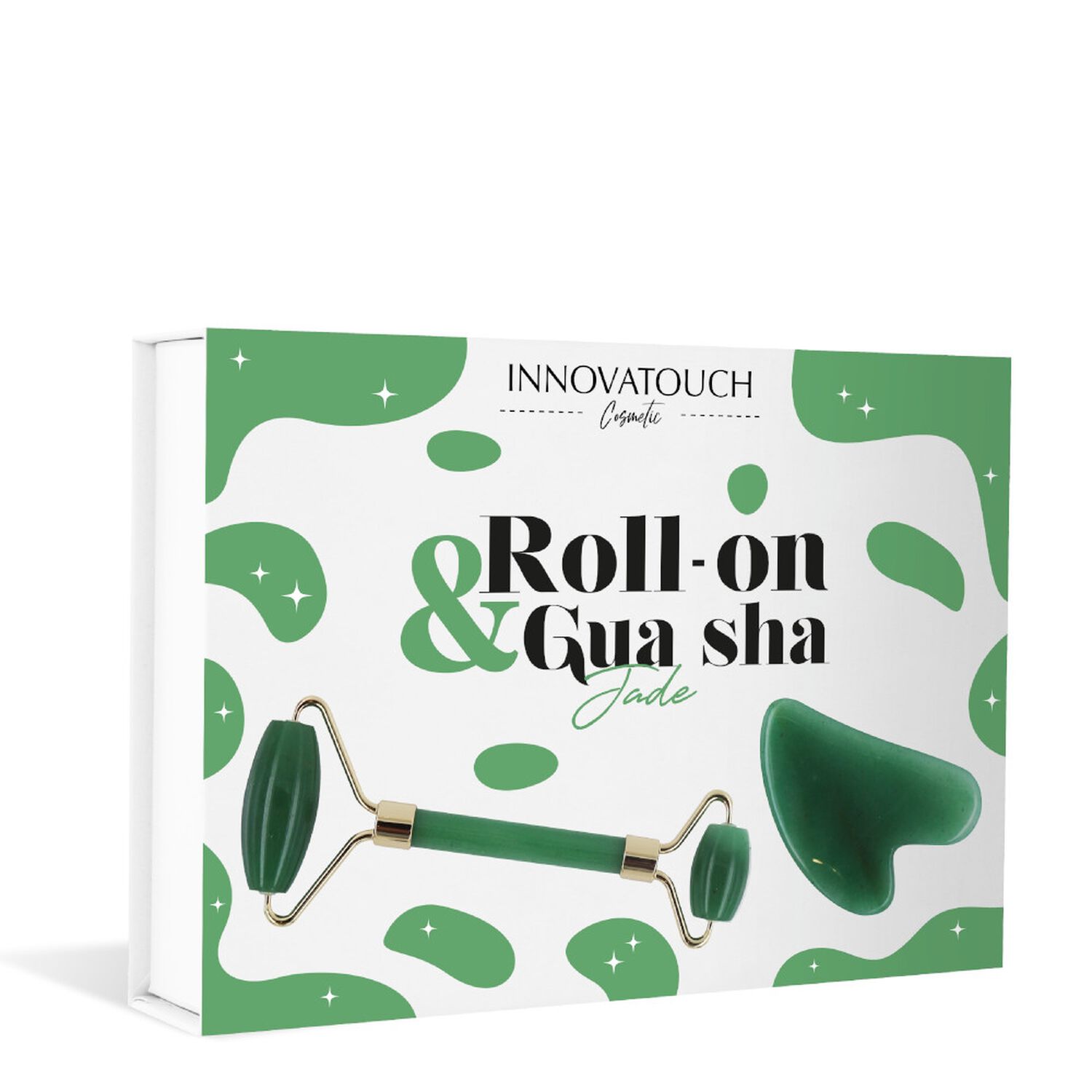 Innovatouch Gua Sha & Roll On Quartz Coffret Soin Visage