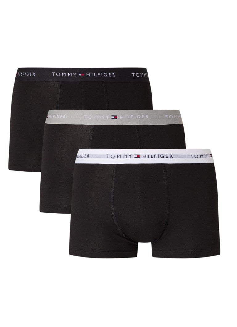 Set de 3 perechi de boxeri cu logo-ul Tommy Hilfiger