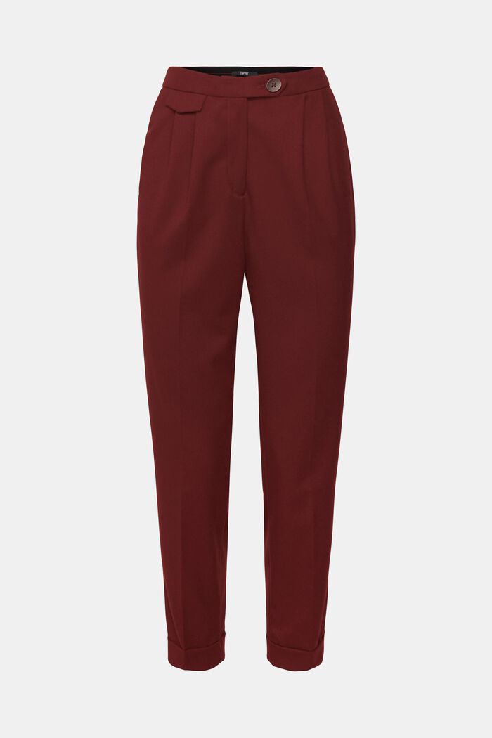 Hose mit schmal zulaufendem Bein