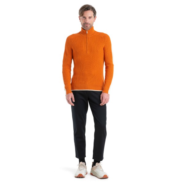 Icebreaker - Lodge L/S Half Zip Sweater - Merinopullover