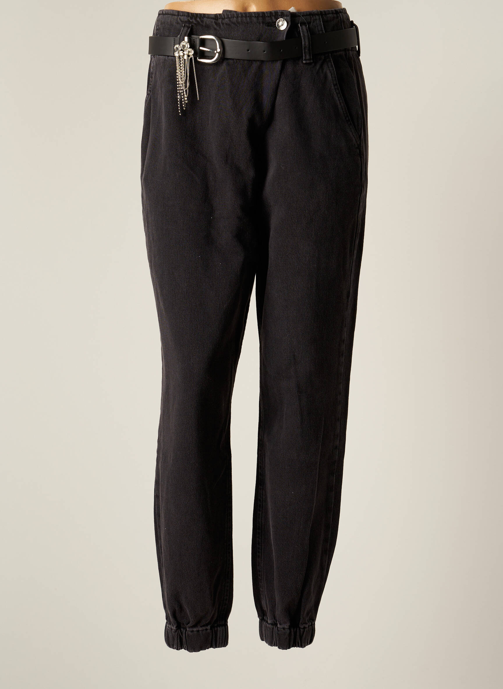 Liu Jo Jeans Coupe Droite Femme couleur noir