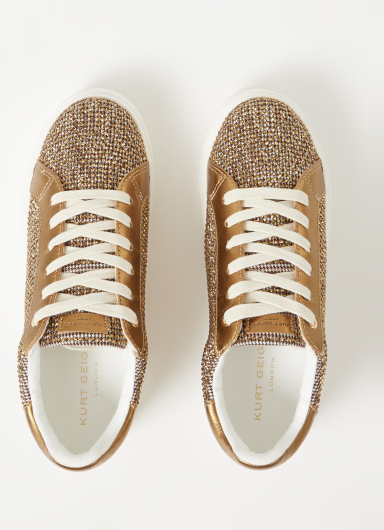 Kurt Geiger Laney kedas ar ādas detaļām un mākslīgajiem akmentiņiem