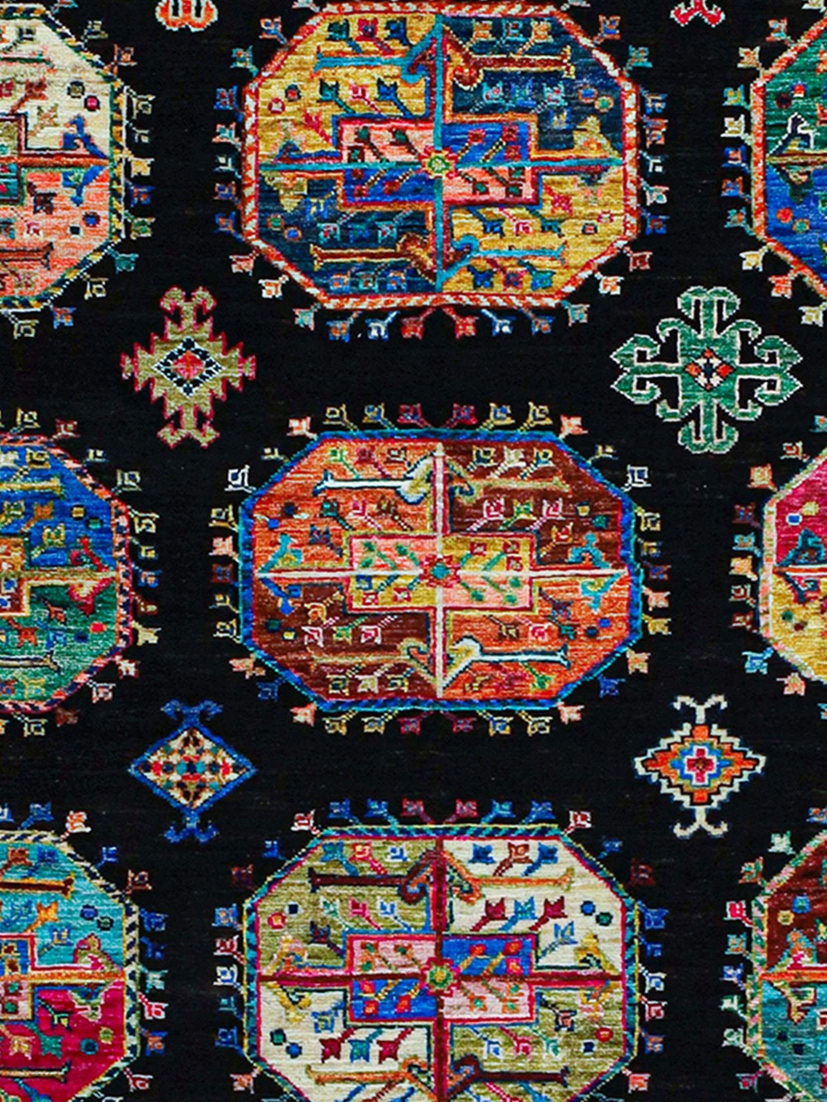 Buchara Ghazni ca. 151 x 207 cm, Unikat / Einzelstück