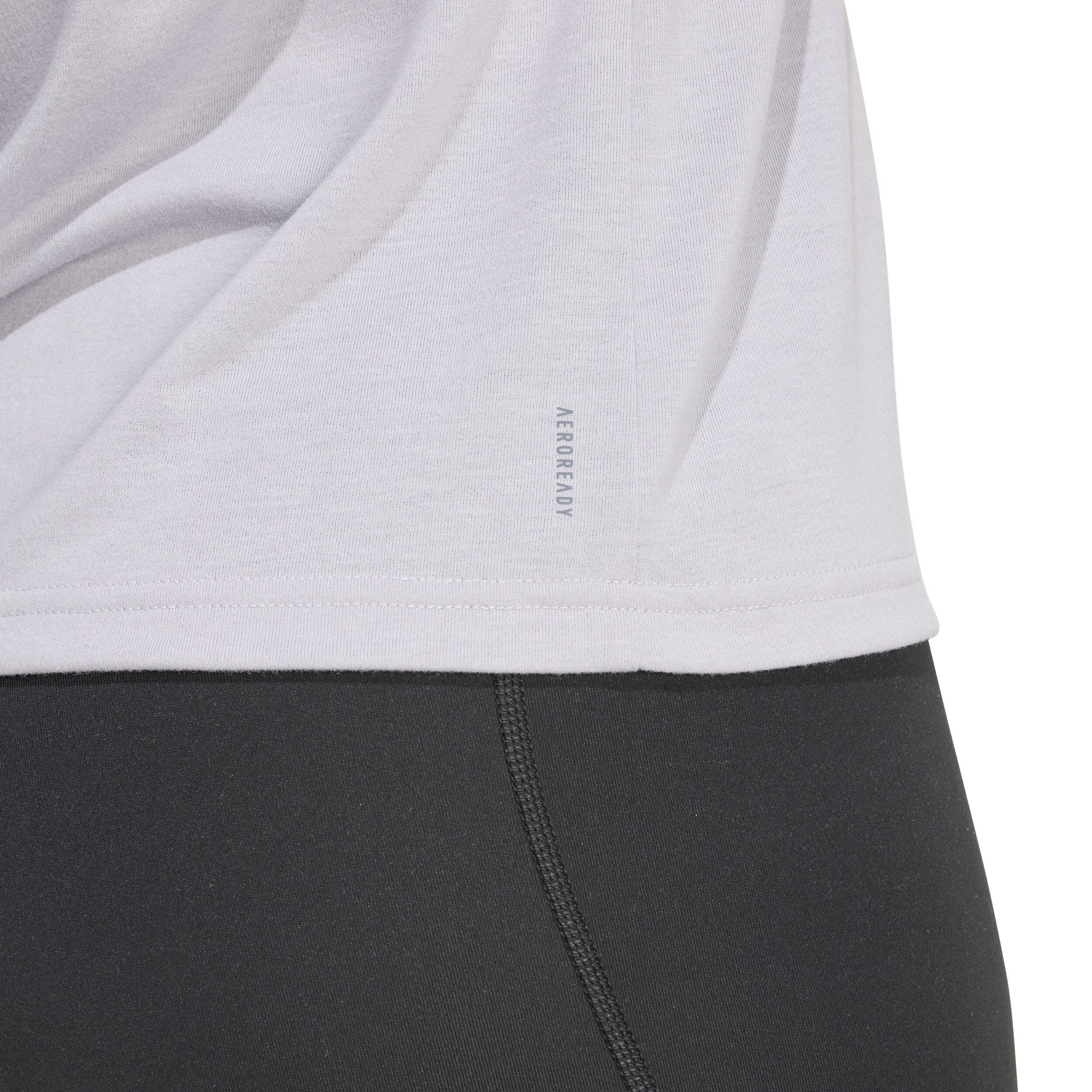 Training Essential Crew T-Shirt Damen - Hellgrau