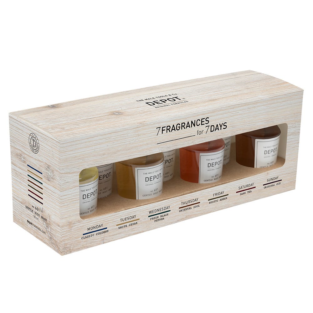 DEPOT 7 Fragrances For 7 Days Kit