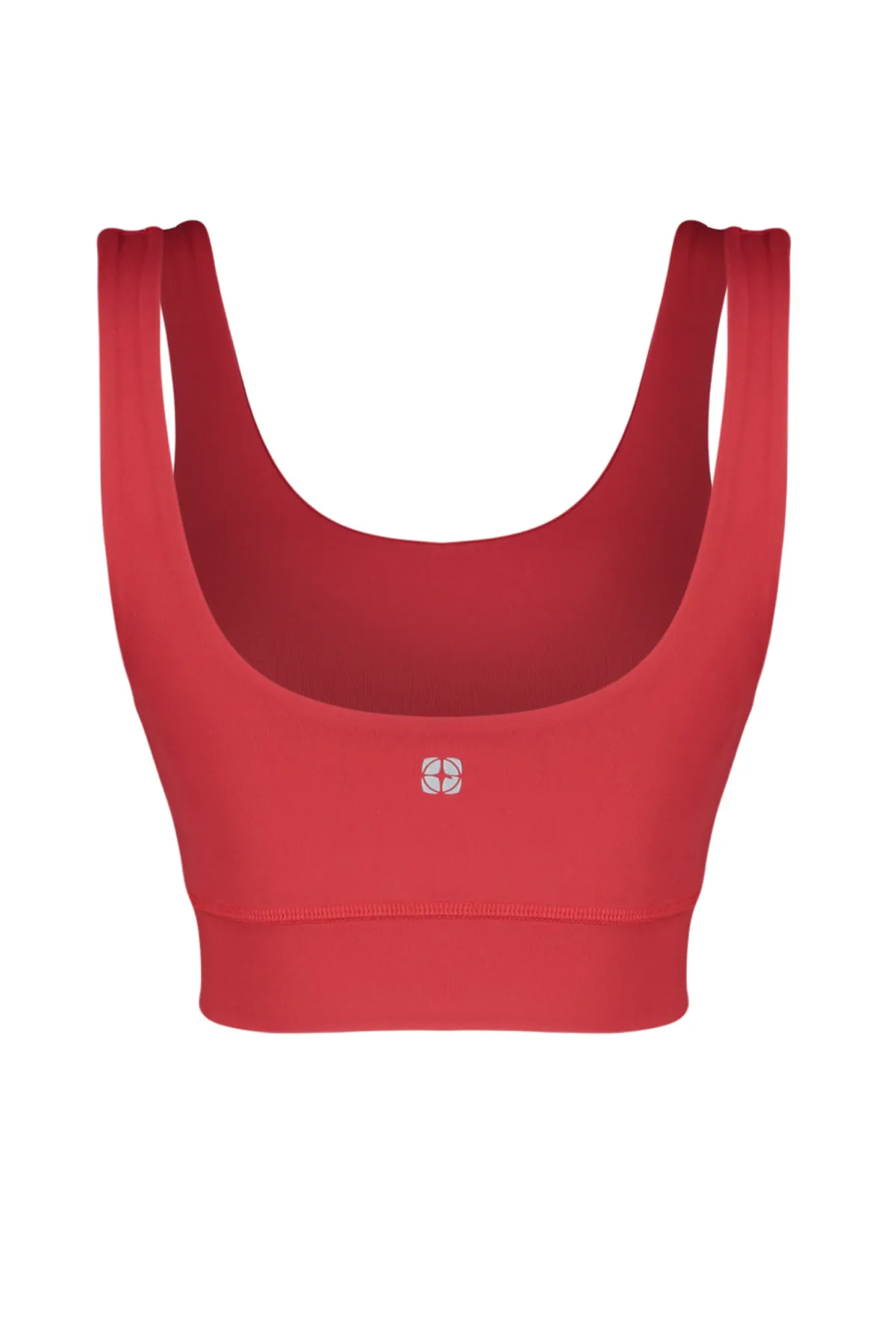 Trendyol Collection  Roter, gebürsteter, weicher Stoff unterstützter/formender, bedruckter gestrickter Sport-BH THMSS24SS00008