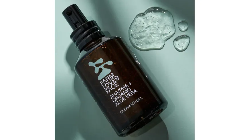 Farm loves Face AHA/PHA + Bio-Aloe Vera Reinigungsgel 120 ml