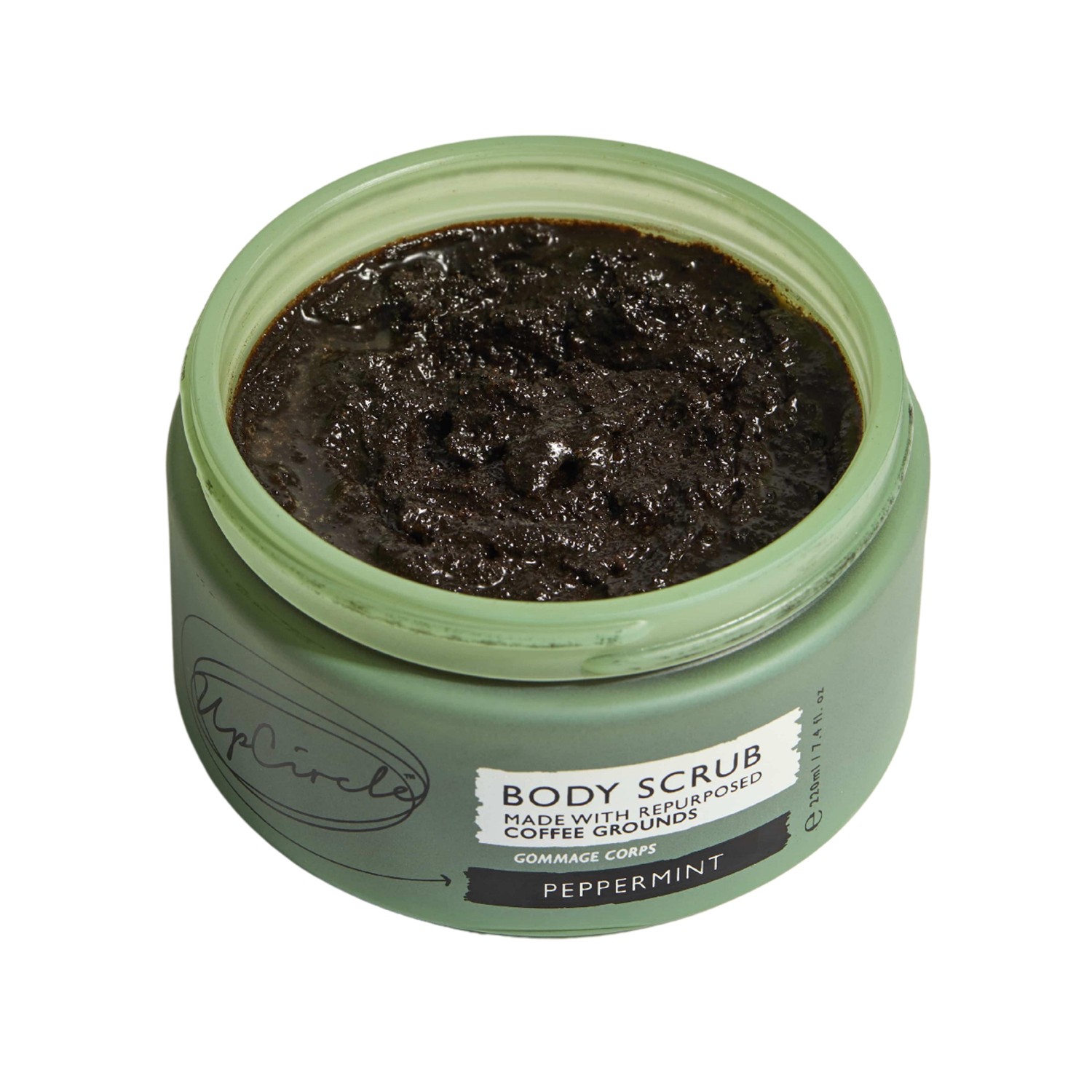 Kaffee Körper Scrub mit Pfefferminz