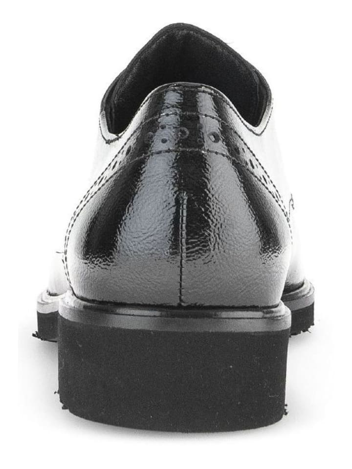 Gabor Halbschuhe in Schwarz Lack günstig kaufen