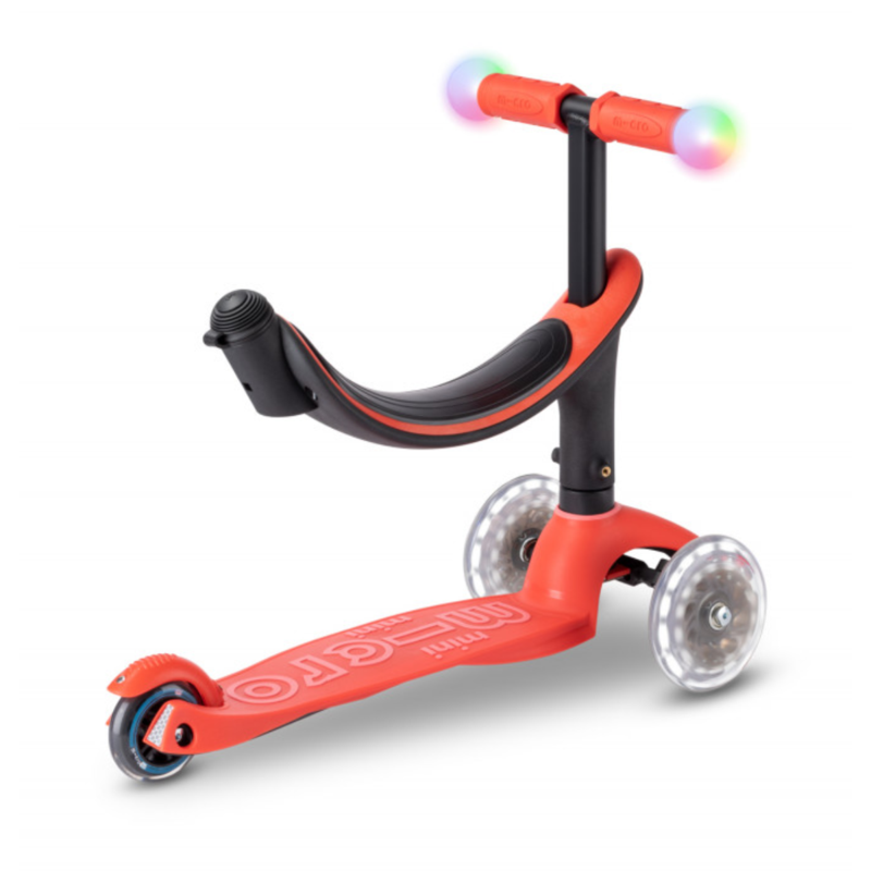 Trottinette 3 Roues - 3en1 Révolution Magic Rouge
